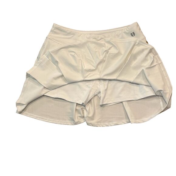 New Eleven by Venus Williams Flutter Tennis Skirt Womens Small White Golf Skort - Picture 5 of 10